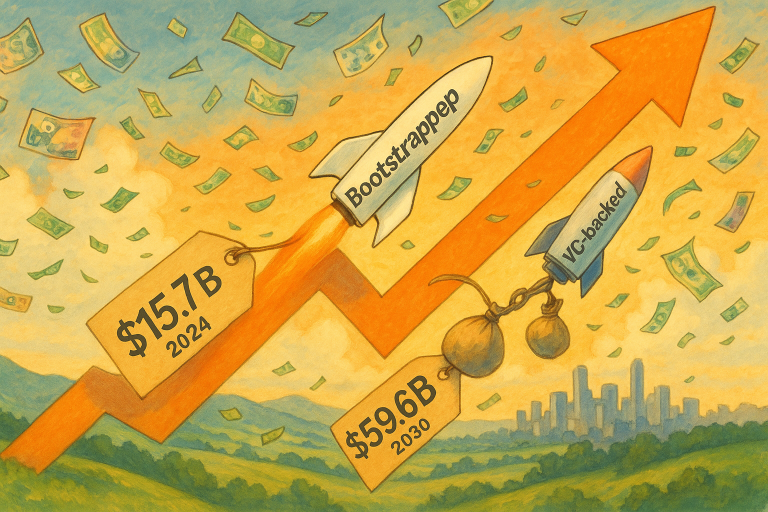 Micro SaaS Market Explosion: $15.7B Industry Set to Hit $59.6B by 2030 (Why Bootstrapped Beats VC-Backed)